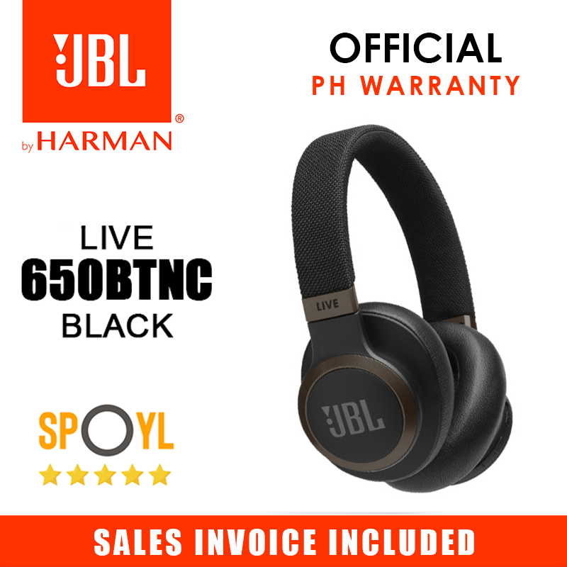 JBL LIVE 650BT / LIVE 650BTNC / LIVE650BT NC / LIVE650BT NC / LIVE650BTNC  Bluetooth / Wireless Noise Cancelling On-Ear Headphone - Spoyl Store |  Lazada PH