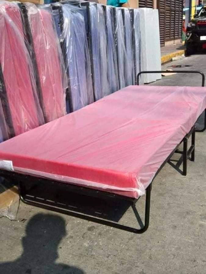 FOLDING BED with URATEX FOAM 4inch Lazada PH
