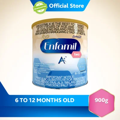 Enfamil A+ Two Lactose Free 900g for the Dietary Management of Lactose Intolerenace for 6-12 Months