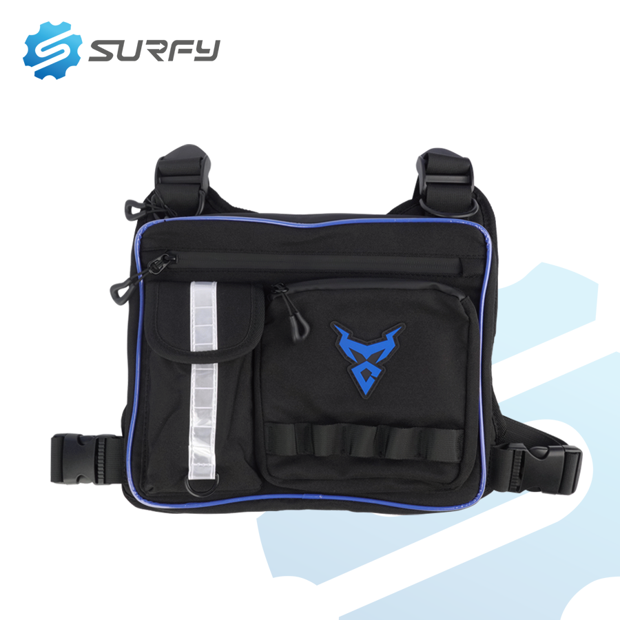Surfy Motorcycle Chest Bag Mulltipurpose Reflective and Waterproof