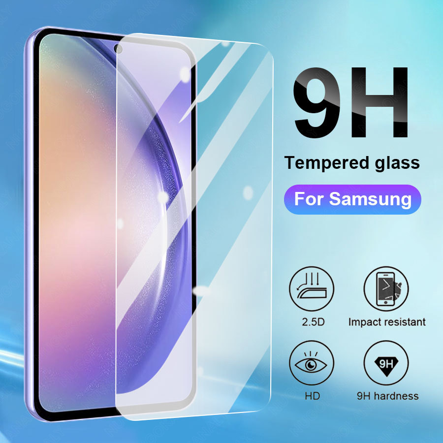 Full Clear Tempered Glass for Samsung Galaxy A05 A05s A15 A25 A54 A34 ...