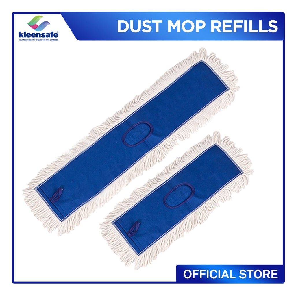 Kleensafe Floor Dust Mop Refill Only Heavy Duty Industrial Commercial