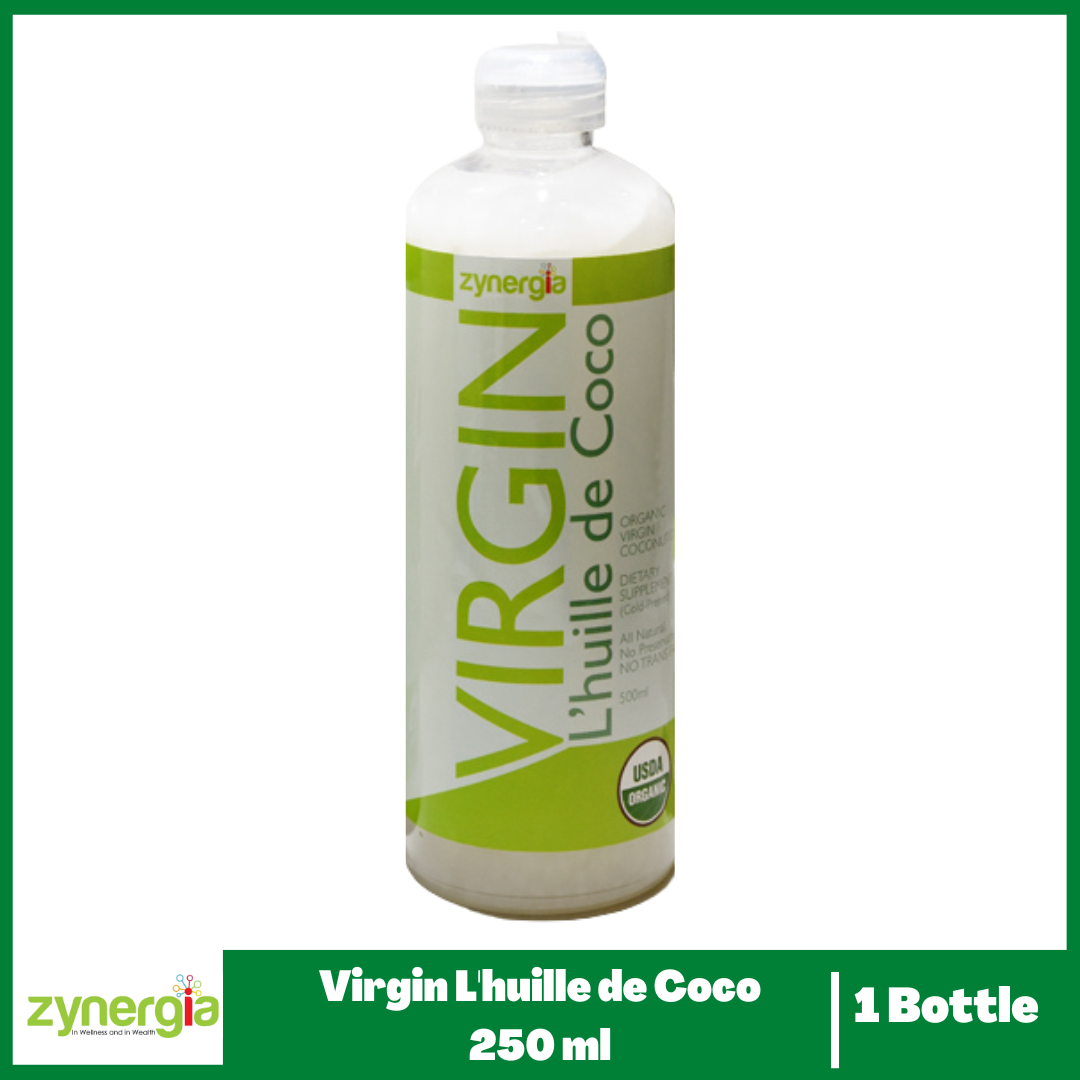 Zynergia Virgin Coconut oil 250ml ( 1 Bottle ) Lazada PH