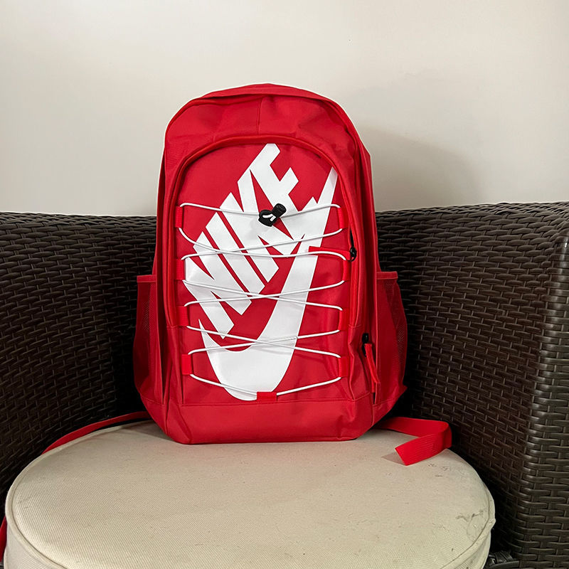 Nike tide brand backpack men and women couple backpack junior high