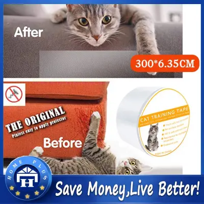 Furniture Protectors for Cats Scraper Cat Scratching Post Durable Sticker Training Tape Anti Pet Scratch Paw Pads for Couch Sofa Cat Anti-Scratch Tape