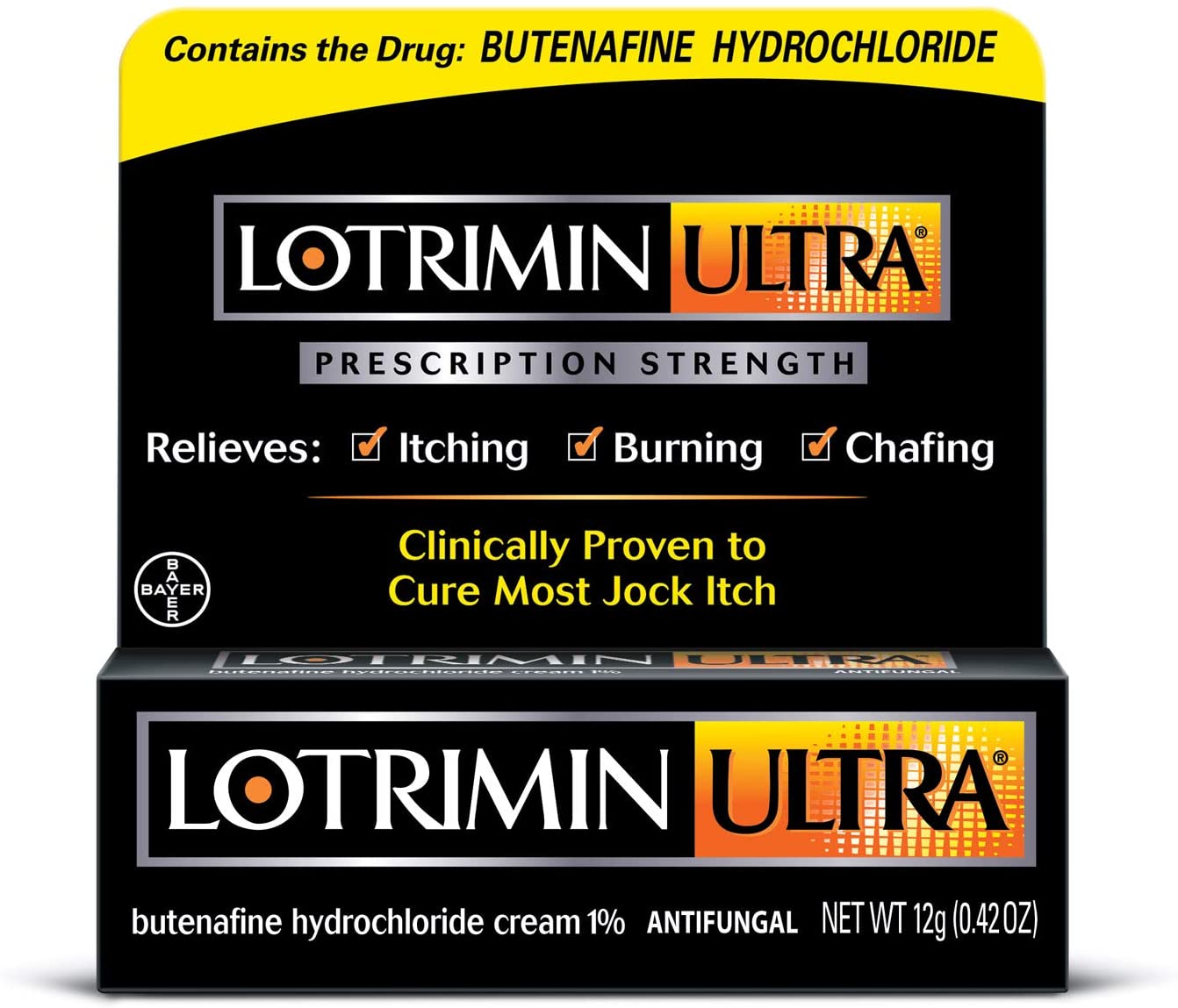 Lotrimin Ultra Antifungal Jock Itch Cream Relieves Itching Burning