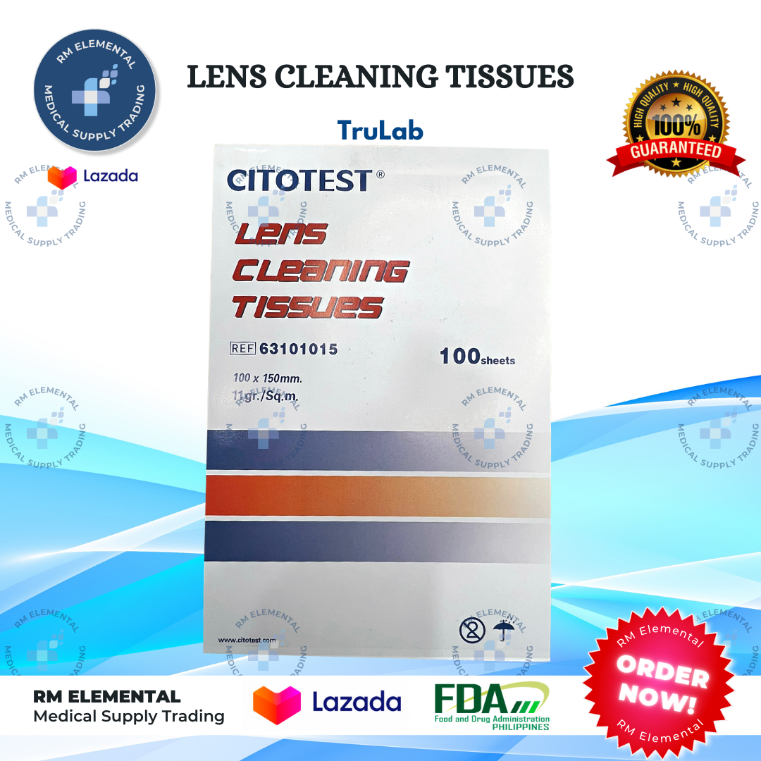 Lens Cleaning Tissues Microscope 100sheets | Lazada PH