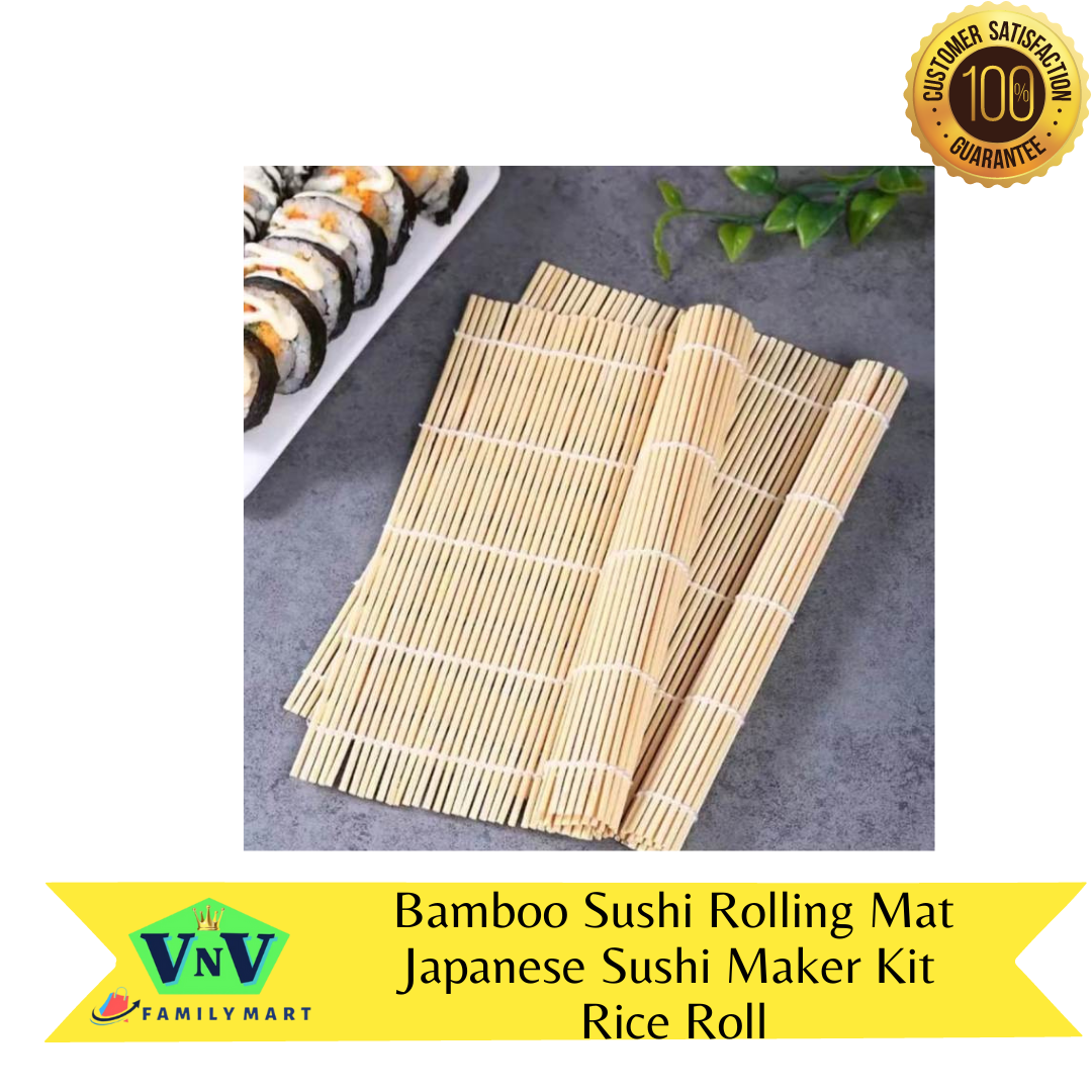 Bamboo Sushi Rolling Mat: Sushi Plates