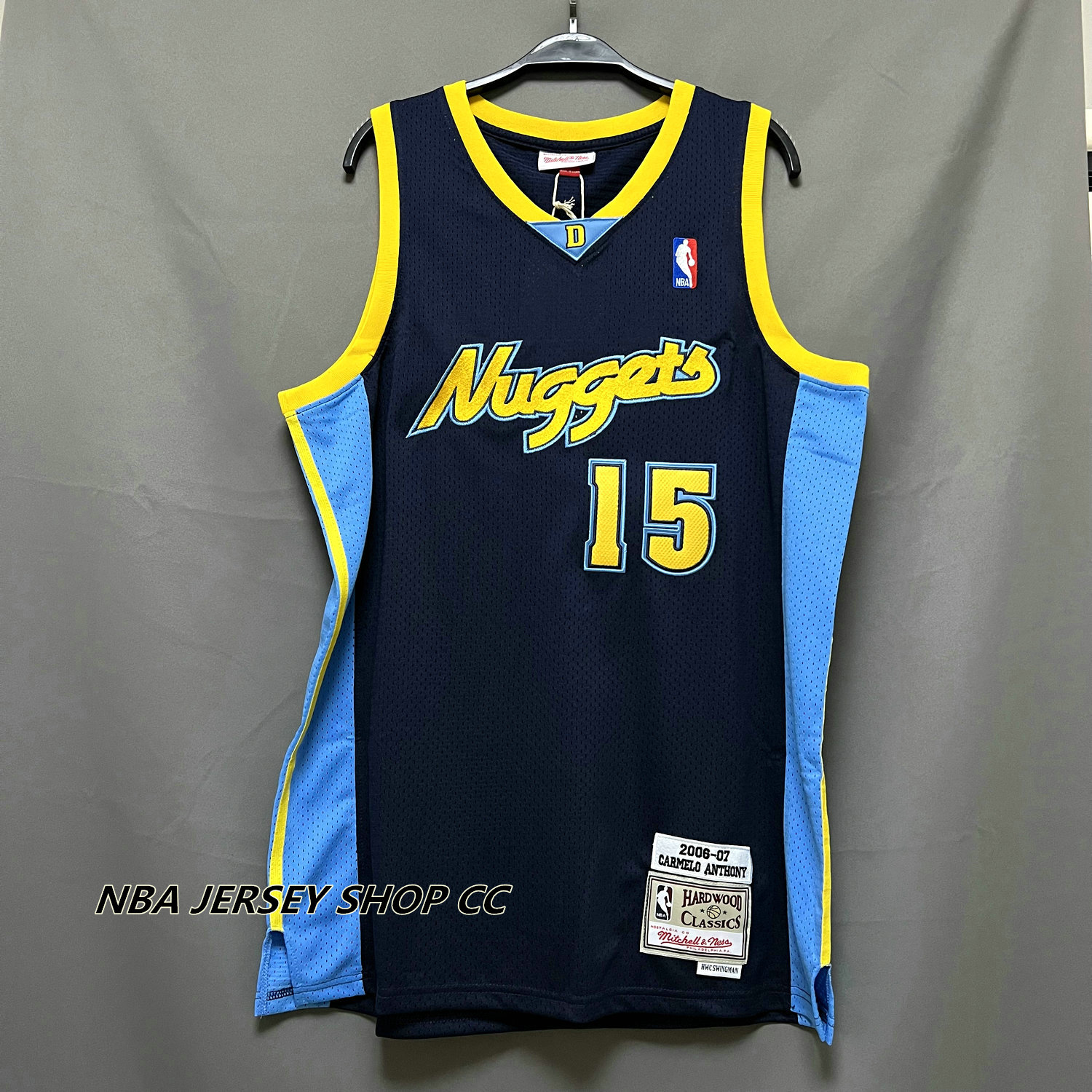 Mitchell & Ness Authentic Carmelo Anthony Denver Nuggets HWC 2006-07 Jersey