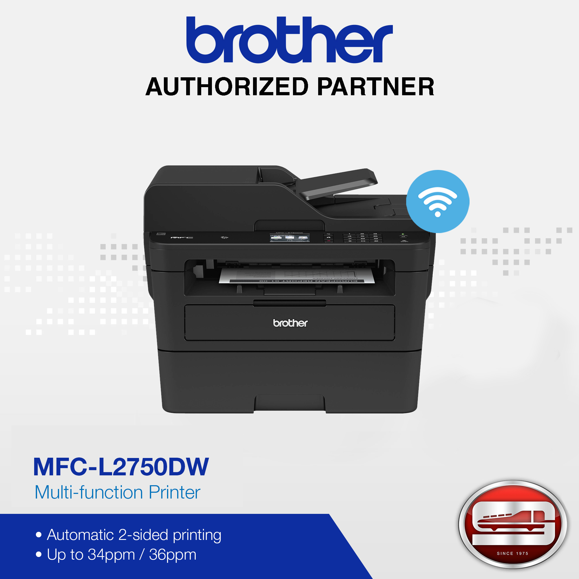 Mono Laser Multi-Function Printer MFC-L2750DW