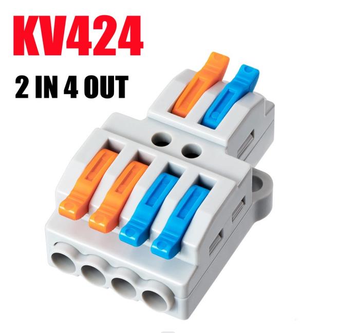 1PCS Mini Fast Wire Connector Universal Wiring Cable Connector Pushin