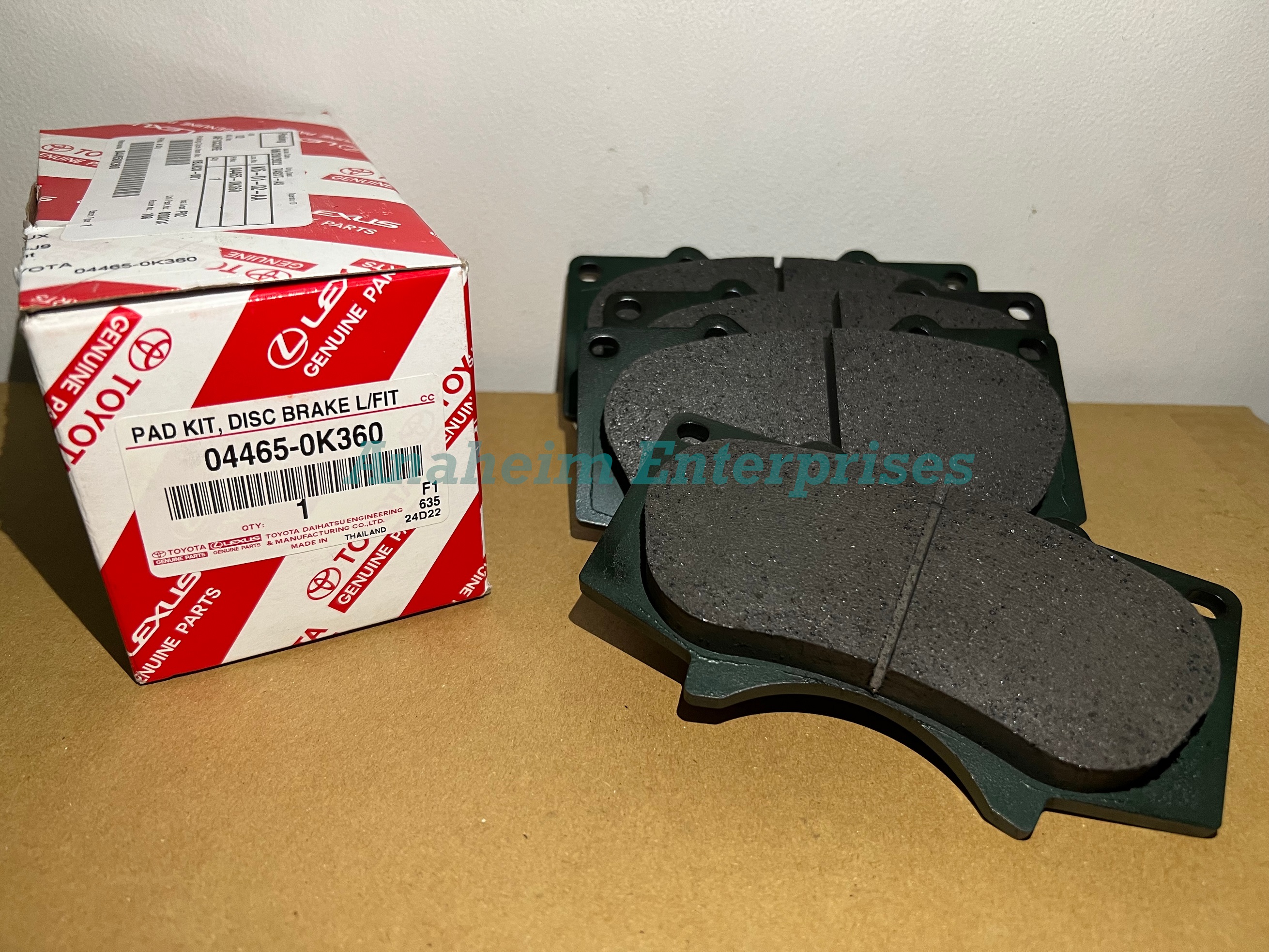 Toyota Hilux 2016 2020 4X4 Brake Pads Front 044650K360 Lazada PH