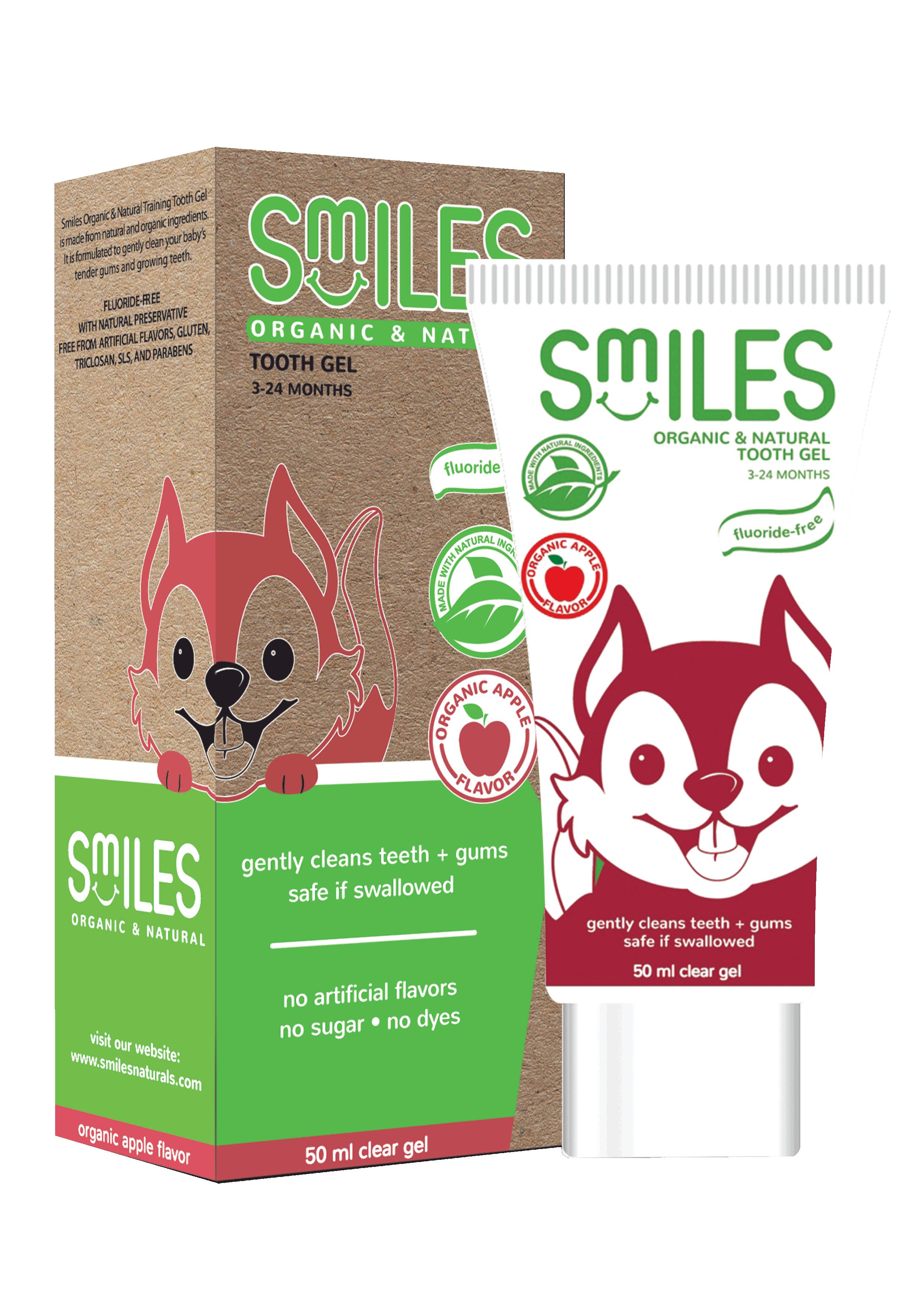 smiles organic toothpaste