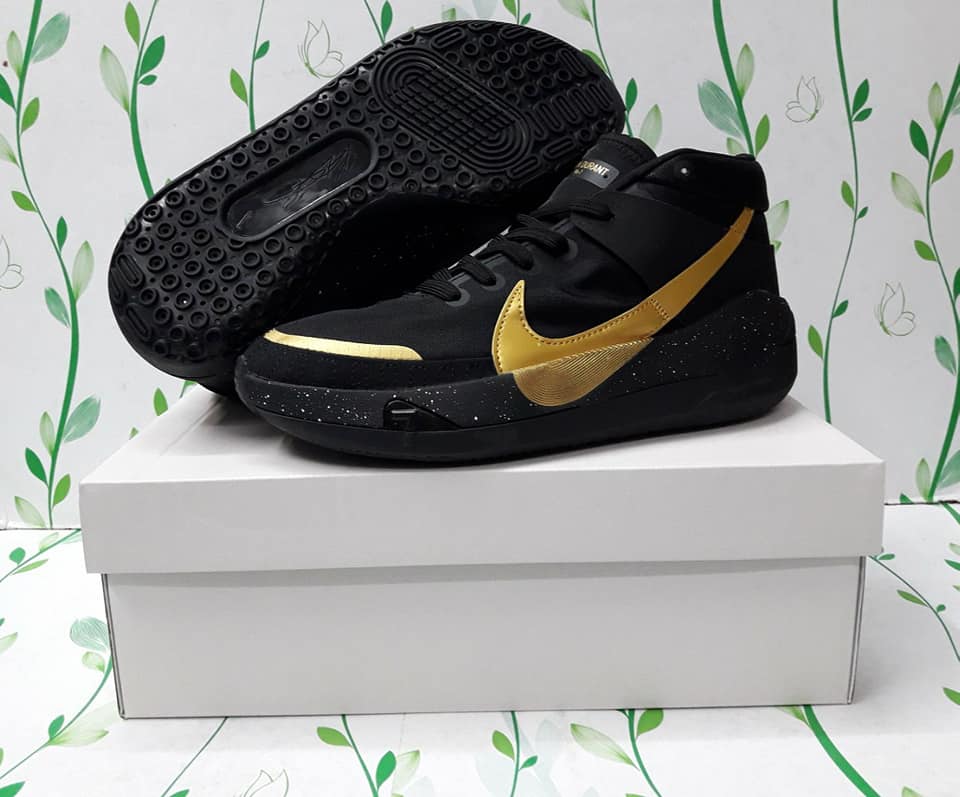 Hot Deals Nike Kd 13 Black Gold Men S Sneakers Kevin Durant Shoes Athletic Sports Basketball Shoes Lazada Ph