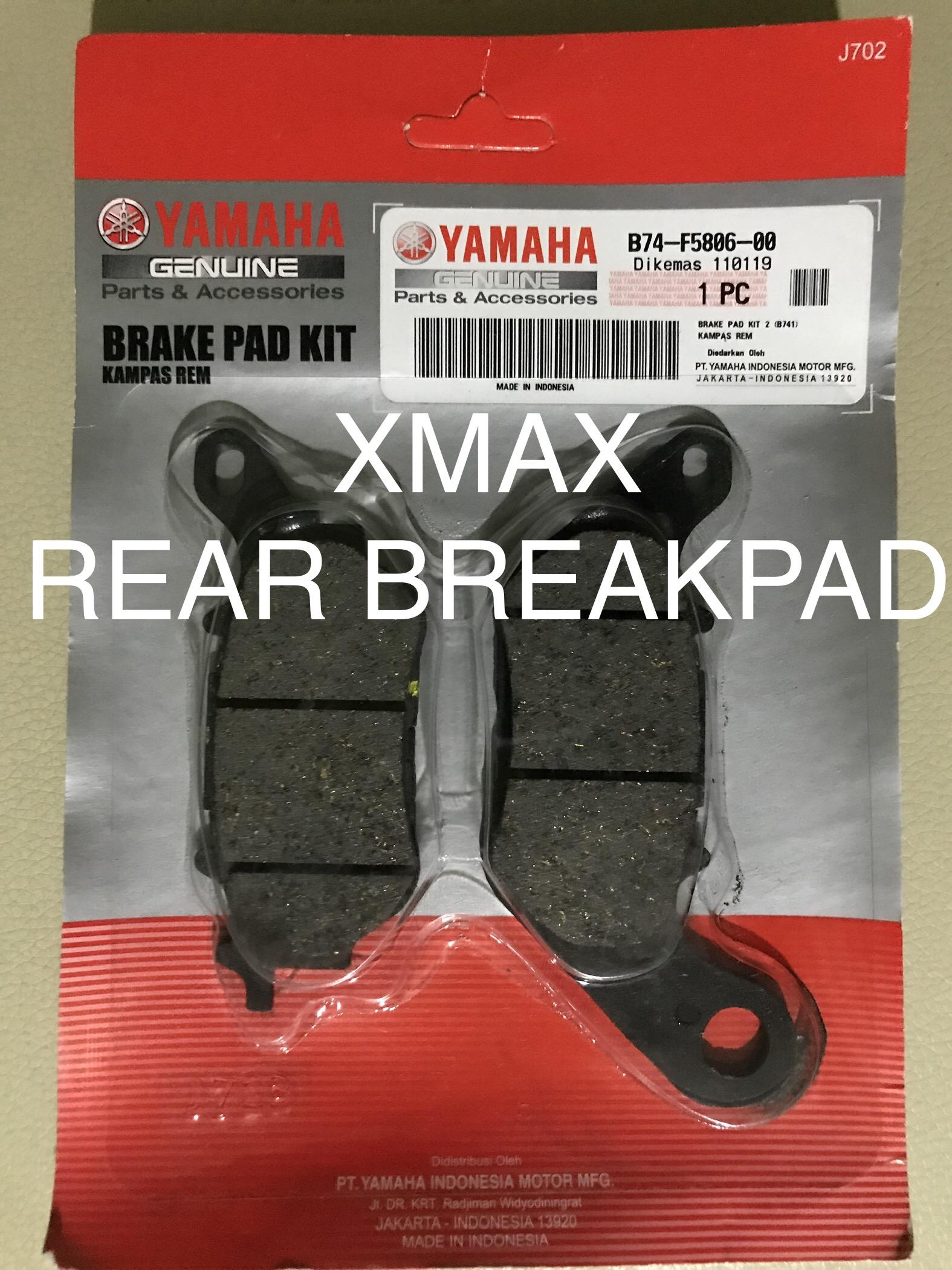 YAMAHA XMAX break pad (rear) Lazada PH