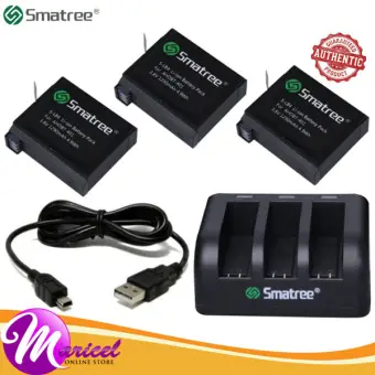 Authentic Smatree Sm 005 Battery Pack Charging Kit For Gopro Hero