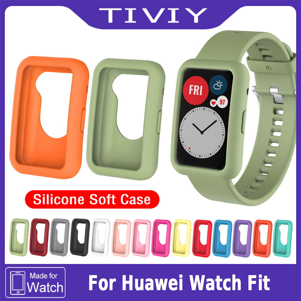 TIVIY Store Silicone Full Edge Smart Protective Case Cover Rubber Case For