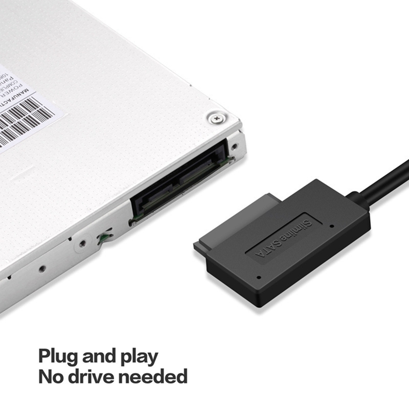 Notebook Optical Drive Cable Quick Data Transfer for Laptop Optical Drive CD/DVD ROM Slimline Drive