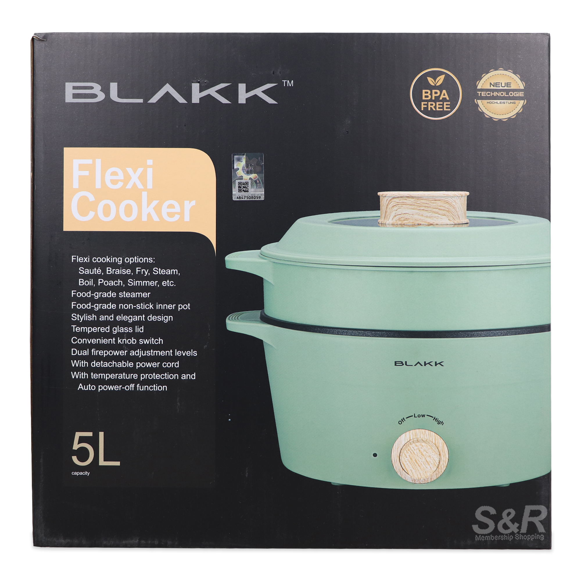 Blakk Flexi Cooker 5L Lazada PH