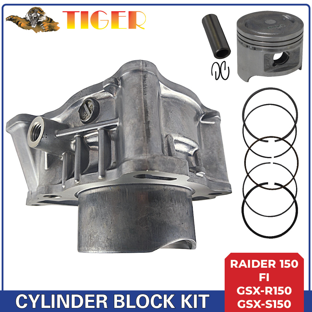 Tiger Raider 150 FI / GSXR150 / GSXS150 Cylinder Block Kit (w/ Piston