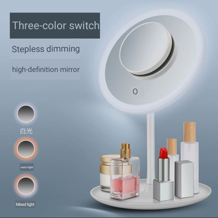 Vanity Led Makeup Mirror Smart Touch Control Lighted Makeup Vanity