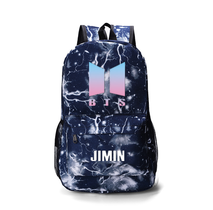 Katea Bts Jimin Suga Jin Taehyung V Jungkook Korean Backpack Casual Backpack  Daypack Laptop Bag College Bag School Bag - 
