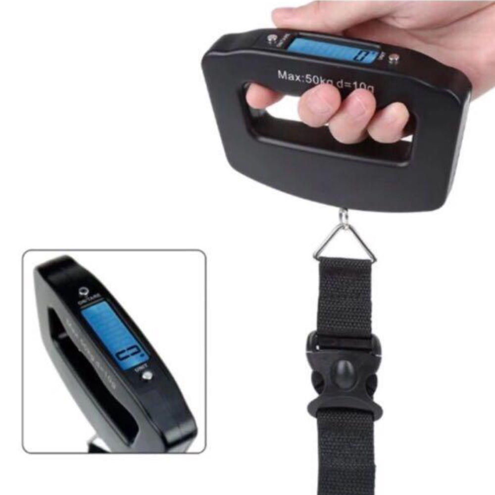 Portable Handheld Electronic Accurate Digital Luggage Scale with Grip