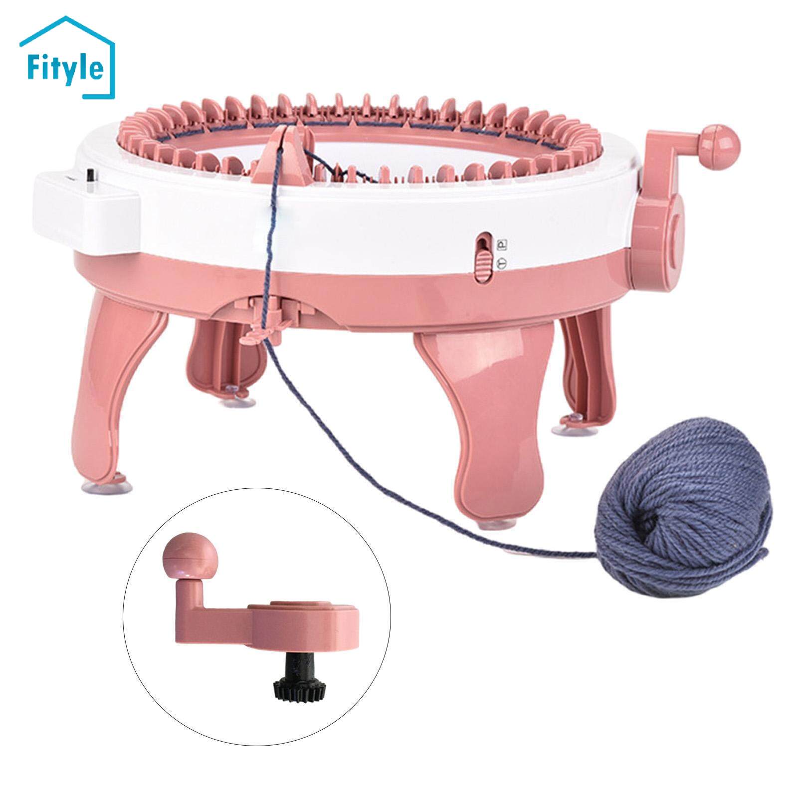 Fityle Handle Wool DIY Tool Plastic Craft for Knitting Machine Hat Weaving  Sewing