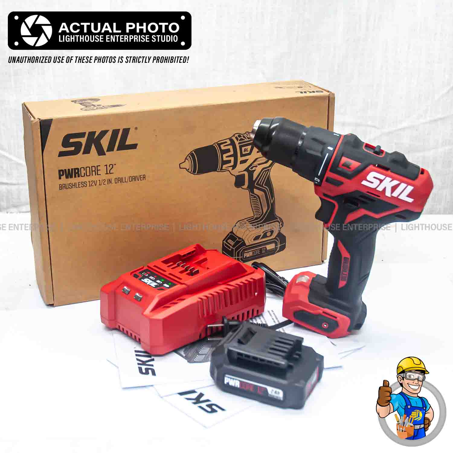 Skil cordless drill 12 volt battery charger 92490 hot sale