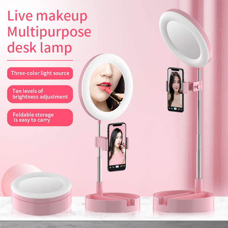 live makeup multipurpose desk lamp 
