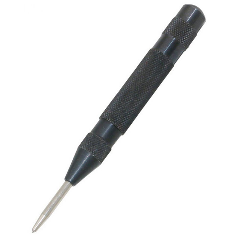 Heavy Duty Automatic Centre Punch Spring Load Metal Wood Press Dent Marker Tool