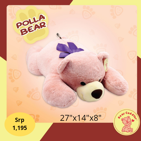 Bear Cuddler Polla Bear classic collection 27"x14"x8" Lazada PH