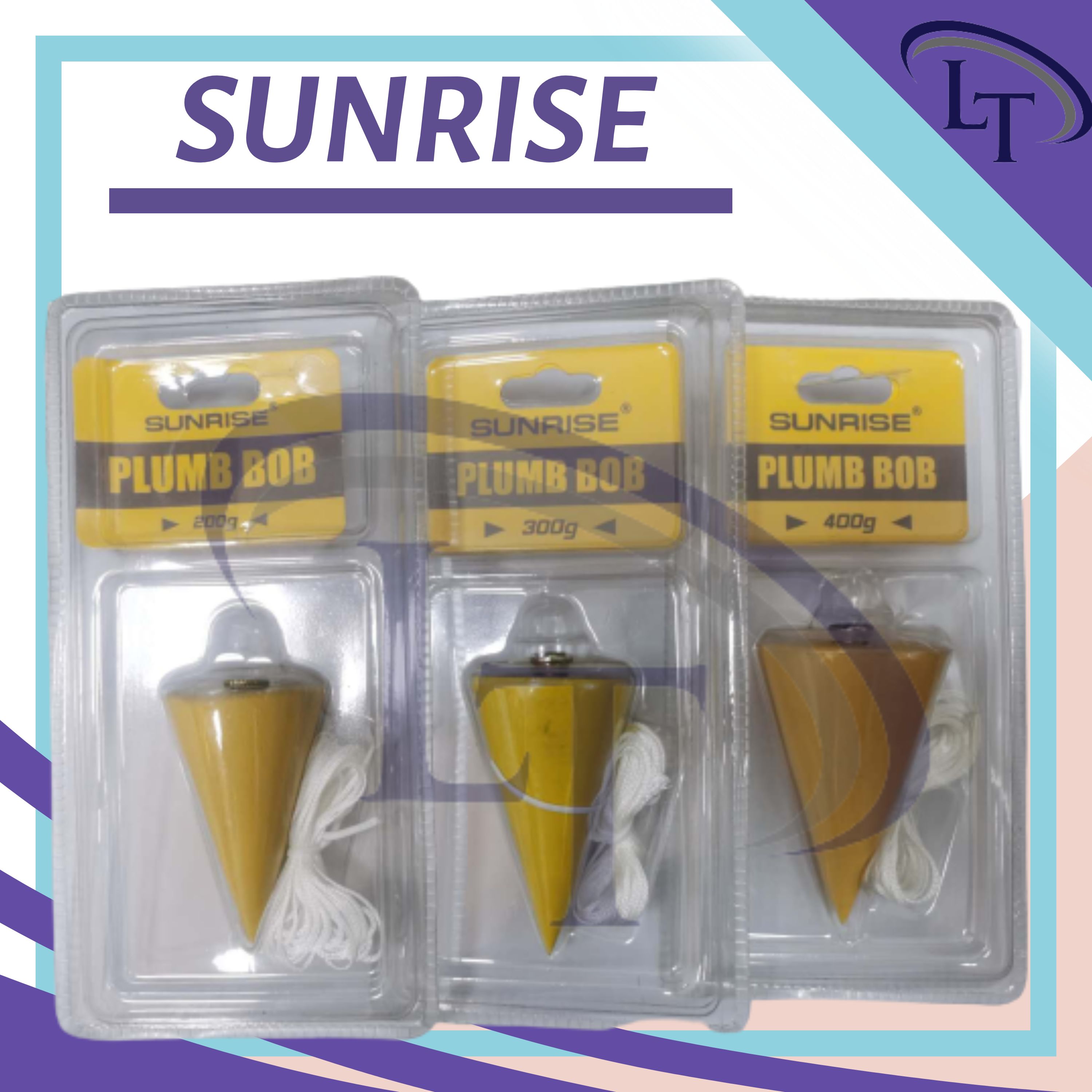 LEYTON DEPOT SUNRISE PLUMB BOB/HULOG 500g, 400g, 300g, 200g HIGH