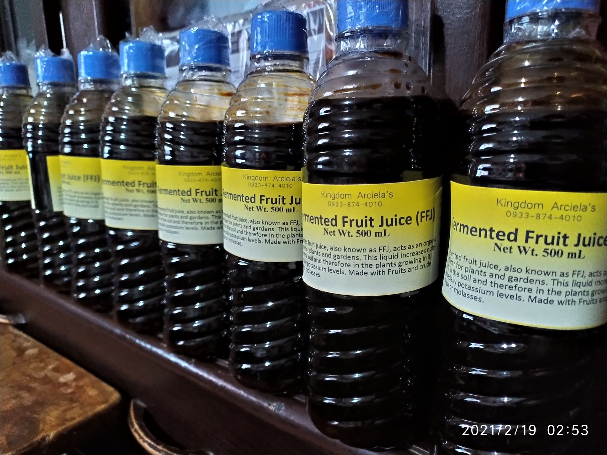 Fermented Fruit Juice (FFJ) 330 mL as Pure Organic Fertilizer/Foliar Spray Lazada PH