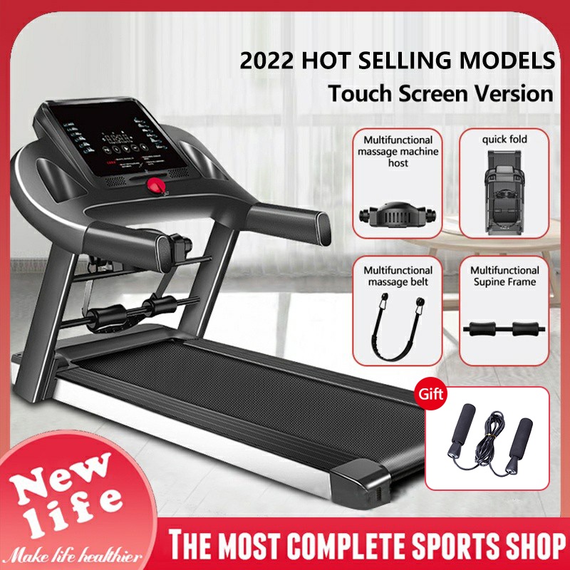 Newlife 3.5HP treadmill luxury thread mill exercise machine 10.1 Inches