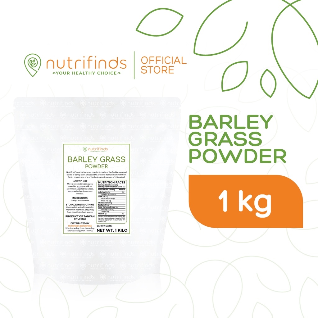 Nutrifinds® Organic Barley Grass Powder BULK Lazada PH