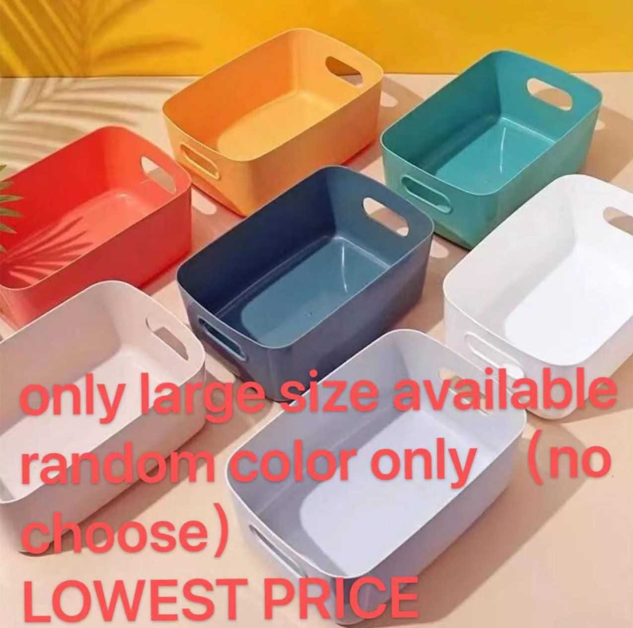 Large size Plastic storage box cosmetic storage box multifunction