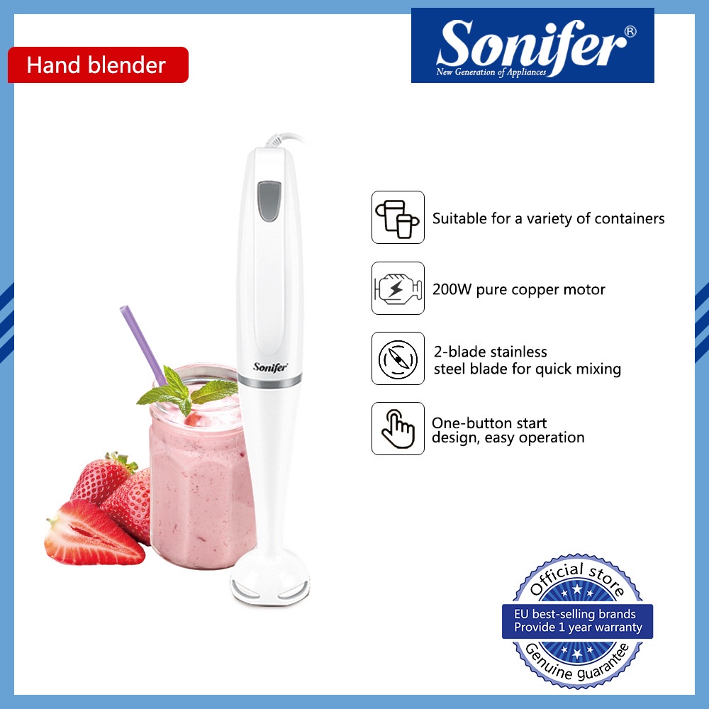 【factory outlet】 Sonifer immersion blender hand blender for food