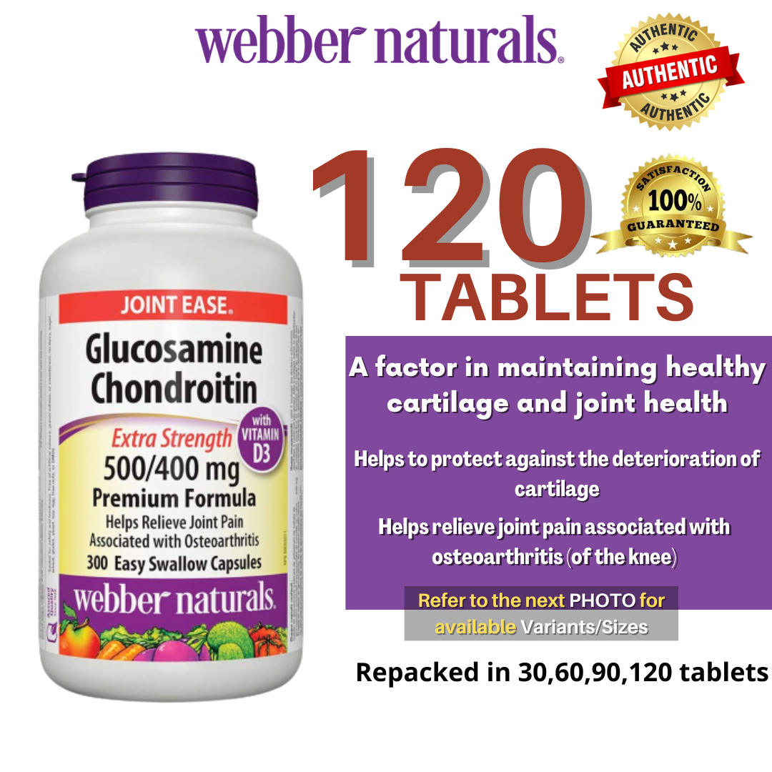 120 Capsules ber Naturals Glucosamine Chondroitin Double Strength