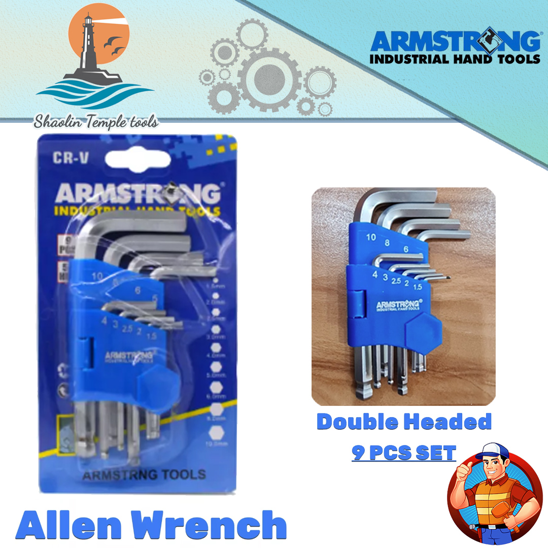 Armstrong Hex Key Wrench Set /Hex Key Allen Wrench Set | Lazada PH