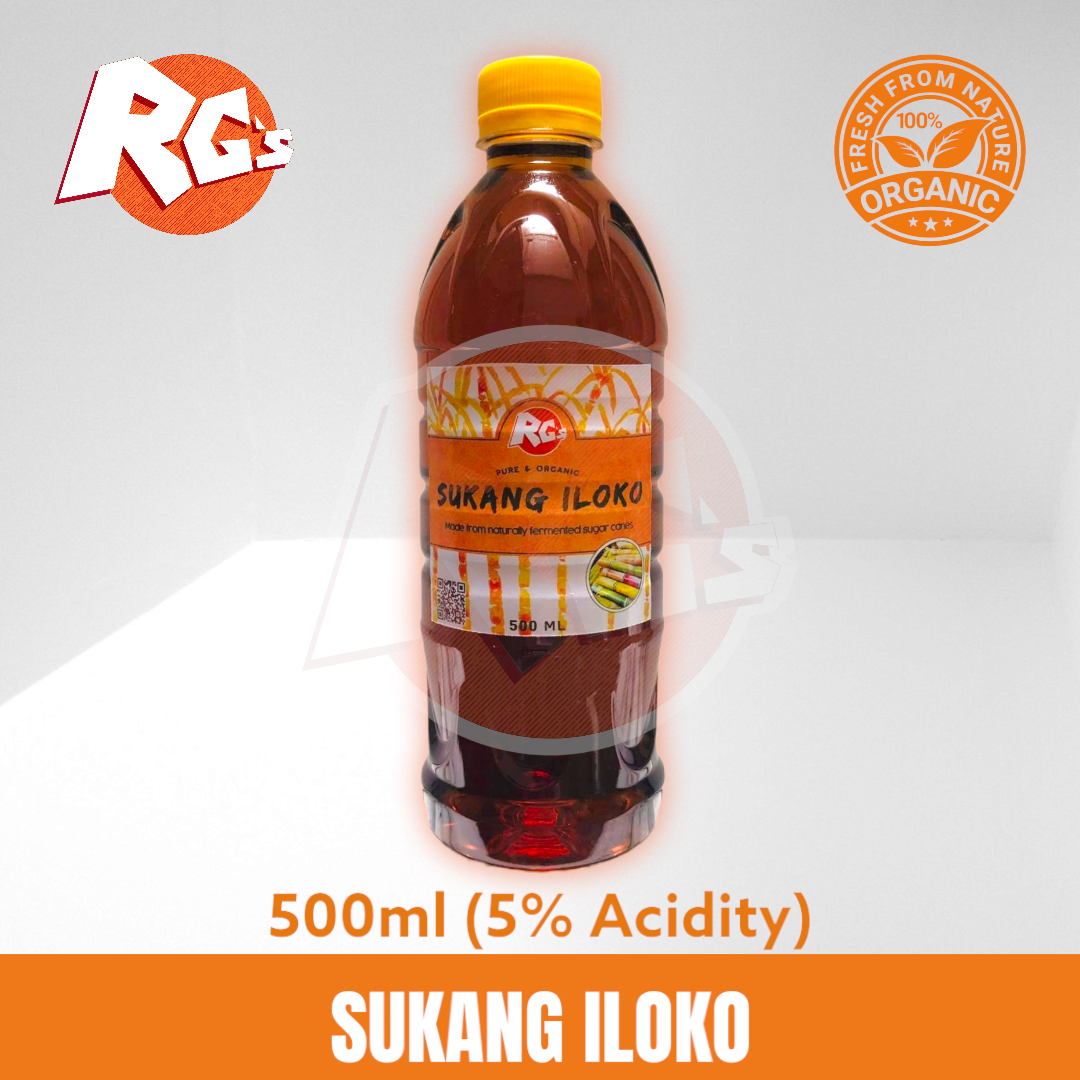 RG's SUKANG ILOKO (Sugar Cane Vinegar) 500ml Lazada PH