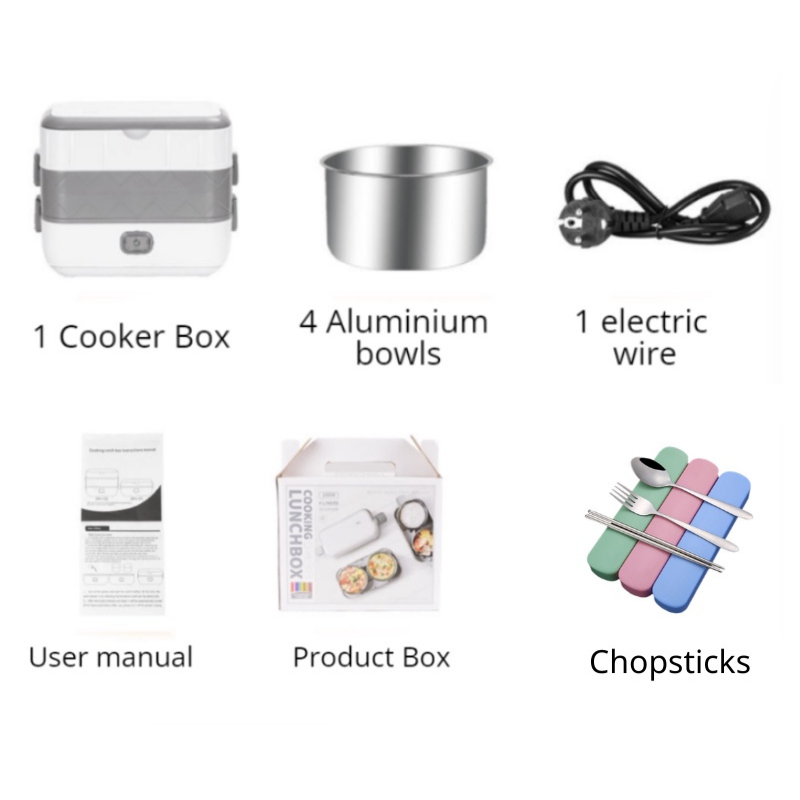 Electric Cooking Lunch Box Paula Smart cooker box portable cooking pot
