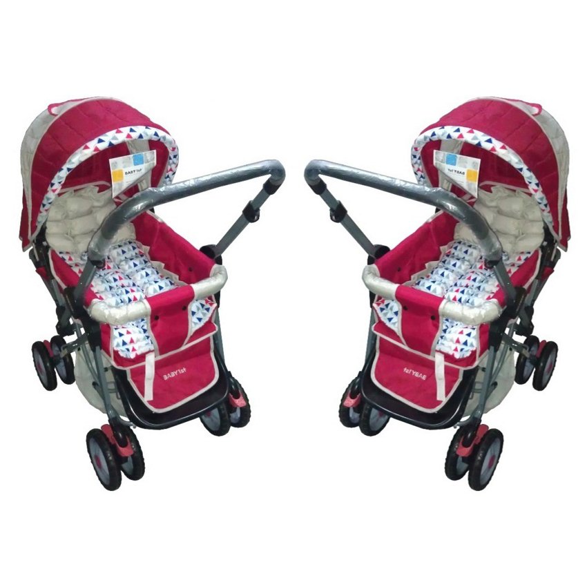 Baby 1st S-001hd 3-way Stroller With Wide Body And Reversible Handle ...