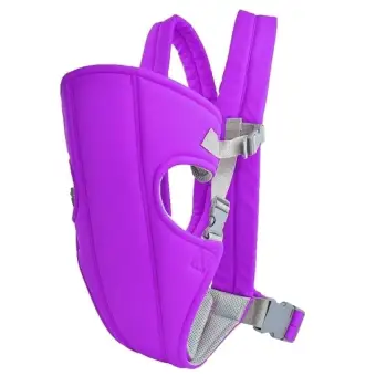 purple baby carrier