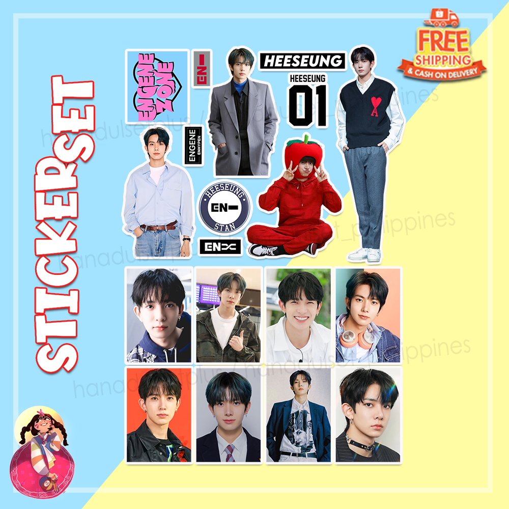 Enhypen Heeseung Sticker Set ♥ hanadulsetplus | Lazada PH