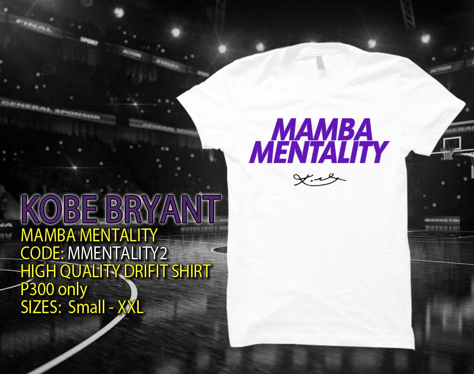 mamba mentality shirt