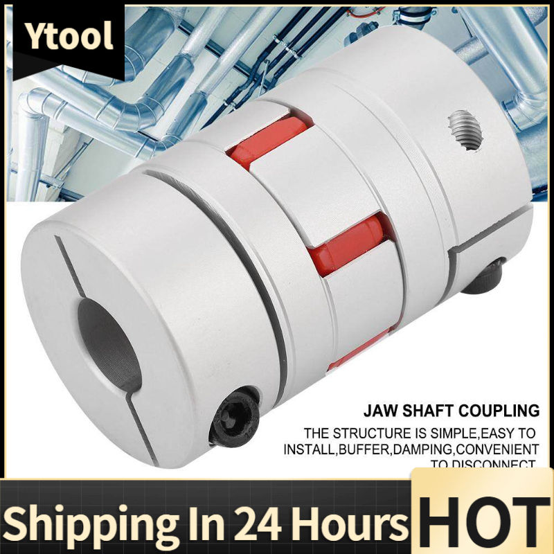 Flexible Spider Shaft Coupling OD40mm x L66mm CNC Stepper Motor Coupler