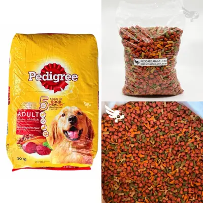 Pedigree Adult 1kg Repacked - Beef & Vegetable Flavor - Dog Food Philippines - petpoultryph