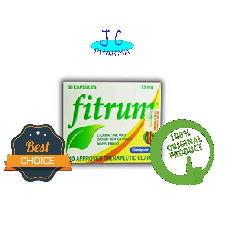 Fitrum 75mg 30 Capsules Lazada Ph