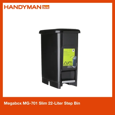 Megabox MG-701 Slim 22-Liter Step Bin